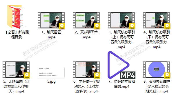 坏小K《聊天情商课》视频课程插图