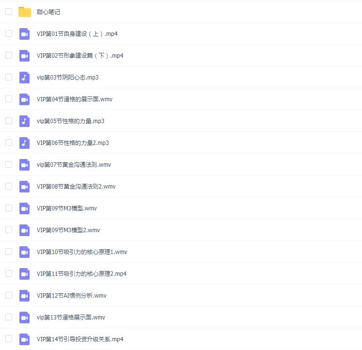 山本教育《甜心vip课堂》完整版插图 山本教育《甜心vip课堂》完整版插图